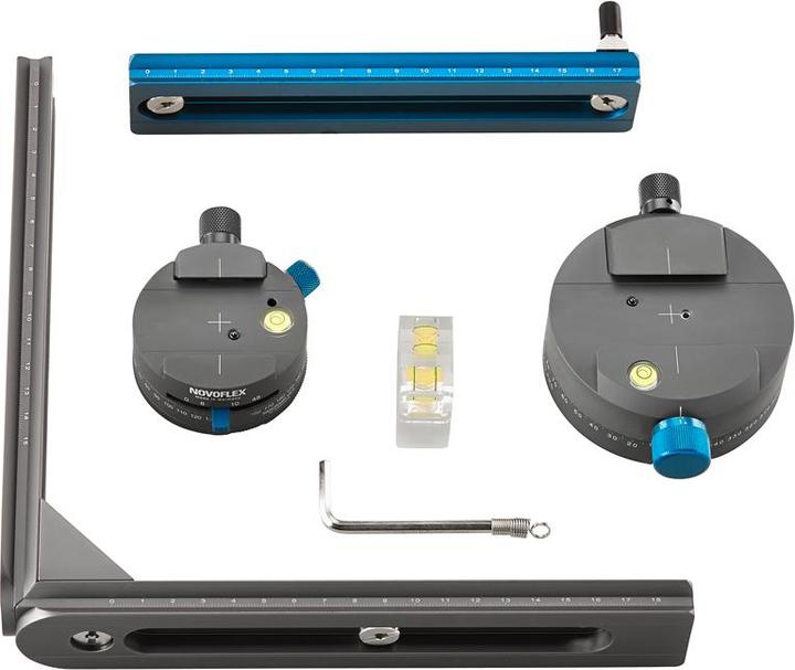 Image du produit Novoflex VR-SYSTEM Pro II, système de réglage du panorama (L-rail)