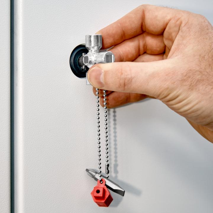 Actual product image Knipex Control Cabinet Key