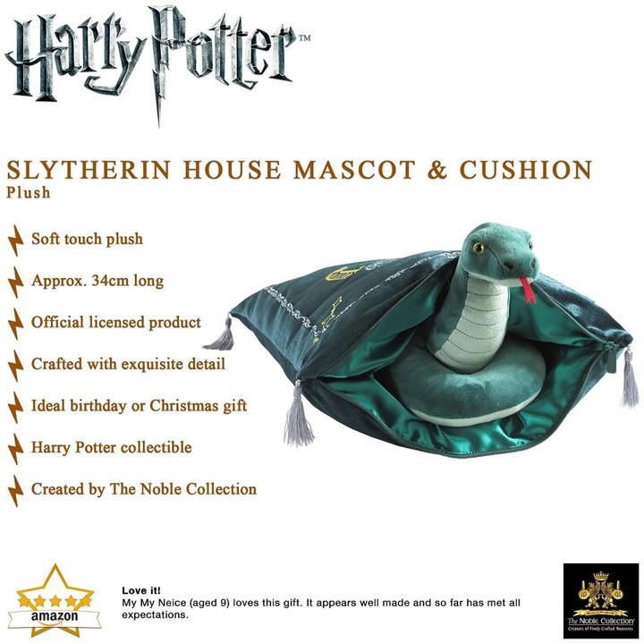 Immagine prodotto Noble Collection Harry Potter: Slytherin con Serpente