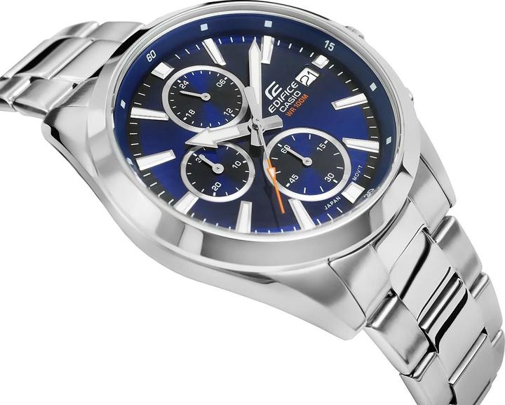 Immagine prodotto Casio Edifice EFV-560D-2AVUEF Orologio - Staal - Zilverkleurig - 42 mm (Cronografo, 44 mm)
