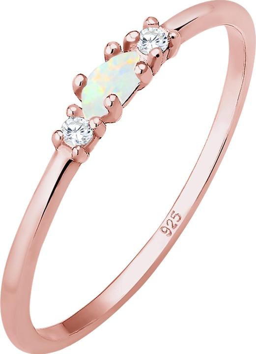 Immagine prodotto Elli Anello con pietra preziosa, opale (54, 925 Argento)