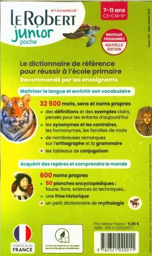 Produktbild Le Robert junior : le dictionnaire des 7-11 ans, CE, CM, 6e (Französisch, Collectif, 2024)