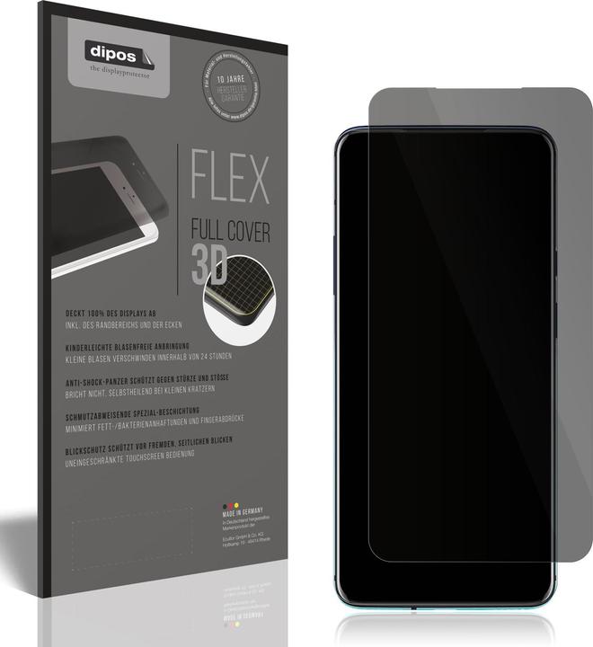 Produktbild Dipos Privacy Sichtschutzfolie Full Cover (1 Stück, OnePlus 7T Pro)
