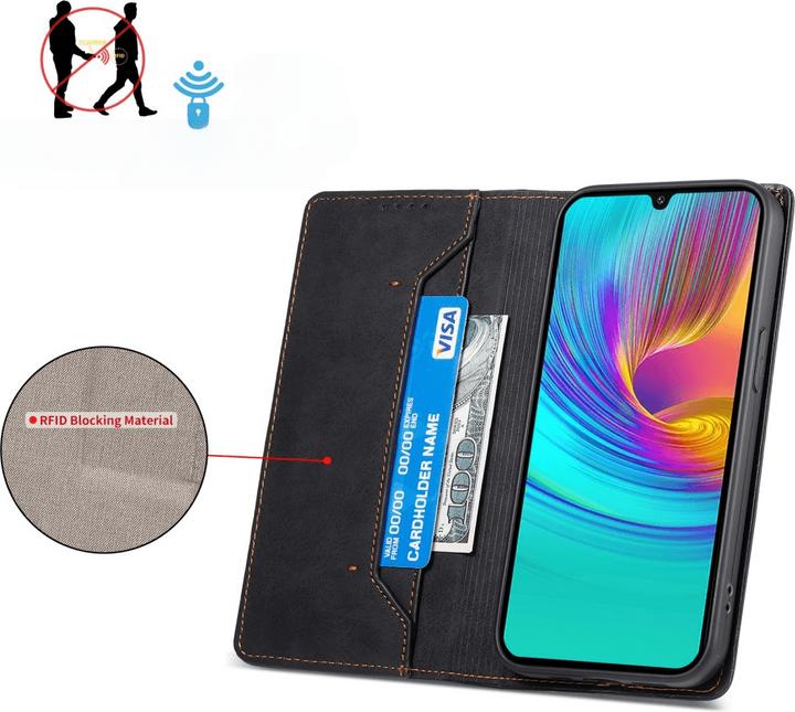 Actual product image Cover-Discount Galaxy A16 - Flip case with RFID blocker (Samsung Galaxy A16 5G)