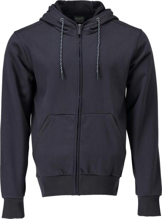 Produktbild Mascot Kapuzensweatshirt mit RV schwarzblau, Gr.2XL (XXL)