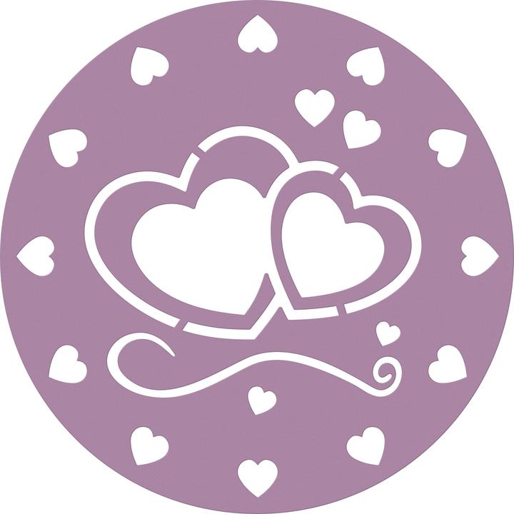 Actual product image Dr. Oetker Stencil Sweet Sensation Blue / Purple