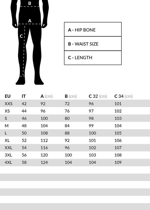 Valeurs nutritives et ingrédients Distretto 12 Trousers (S)