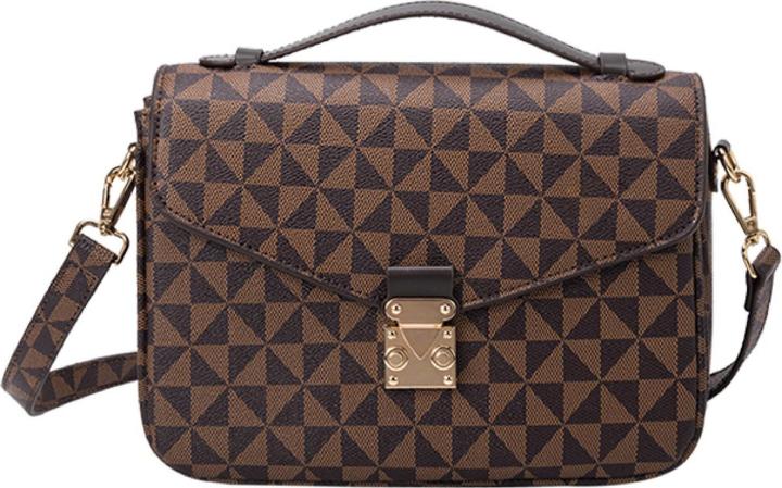 Only-Bags.Store Vegan Leder Metis Tasche, Braun Metis, Braun Satchel Tasche, Vegan Leder Tasche, Vegan Leder