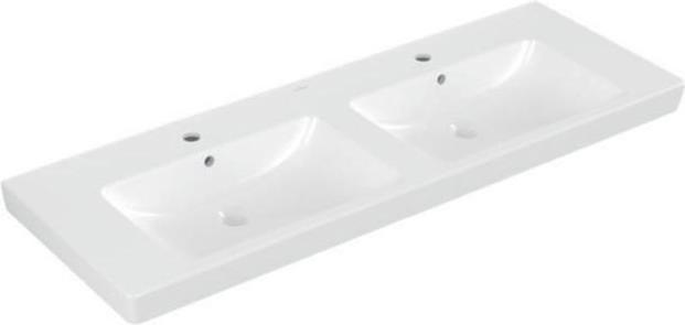 Immagine prodotto Villeroy & Boch Mobile V&B doppio lavabo SUBWAY 2.0 1300x470mm, con ÜL we C+ (470 mm, 1300 mm)