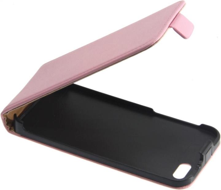 Image du produit OEM Étui à clapet en cuir Slim pour iPhone 5c rose (Apple iPhone 5c)