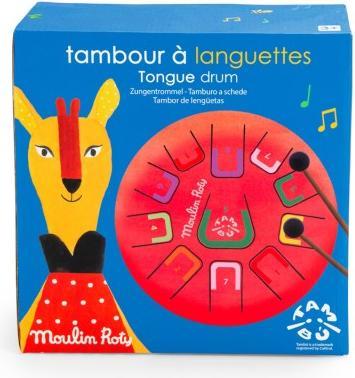 Actual product image Moulin Roty Tongue drum, Les Popipop