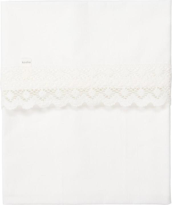 Immagine prodotto Koeka Lenzuolo per bambini Uncinetto latteo (110 x 140 cm)