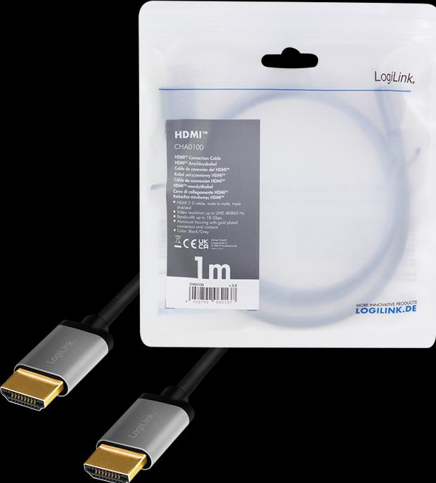 Produktbild LogiLink HDMI (Typ A) — HDMI (Typ A) (1 m, HDMI)