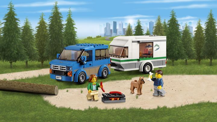 Immagine prodotto LEGO City Furgone e caravan (60117, LEGO City)