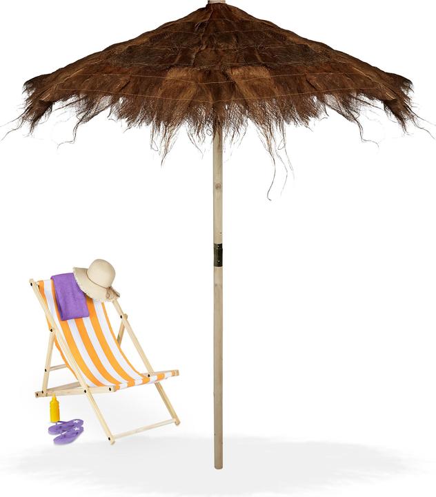Relaxdays Hawaiian parasol (2.15 m)