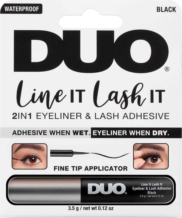 Actual product image Ardell Duo 2in1 Eyeliner & Lash Adhesive (Black)