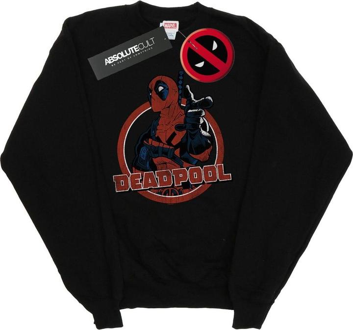 Produktbild Deadpool Gun Finger Sweatshirt (L)
