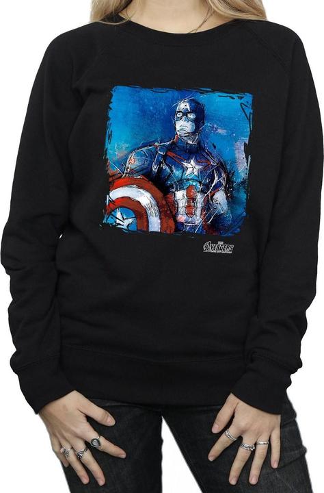 Image du produit - Sweat CAPTAIN AMERICA ART - Femme (L)