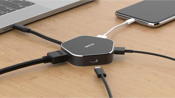 Image du produit D-Link DUB-M420 (USB-C, 4 Ports)
