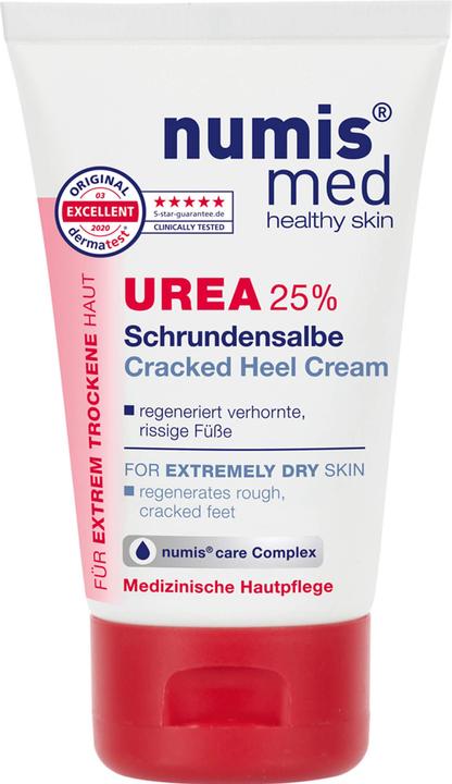 Numis Med UREA 25% Schrundensalbe (Fusscrème & Fussgel, 50 ml)