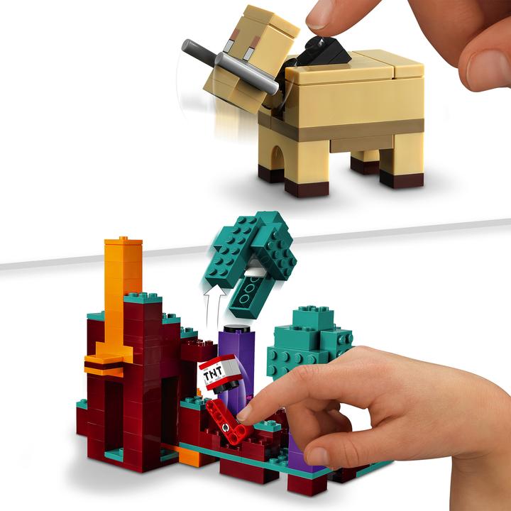 Actual product image LEGO The tangled forest (21168, LEGO Minecraft)
