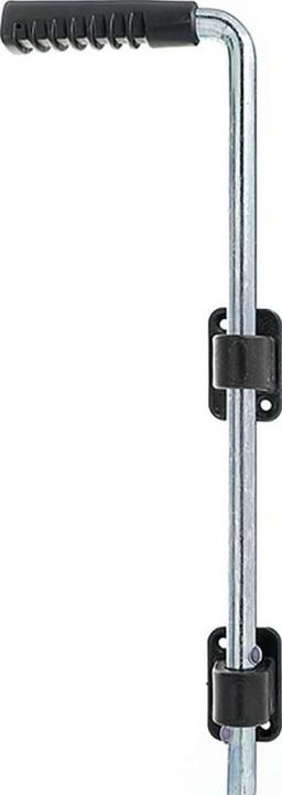 Produktbild GAH Bodenschieber L400xS16mm Stahl galvanisch gelb verzinkt schwarz Abstand Bolzen - Tor 40 mm