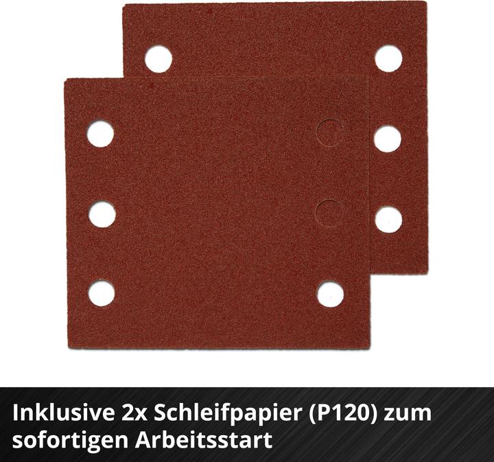 Immagine prodotto Einhell Levigatrice manuale a batteria TE-OIS 18/113 Li - Solo (Levigatrice orbitale)