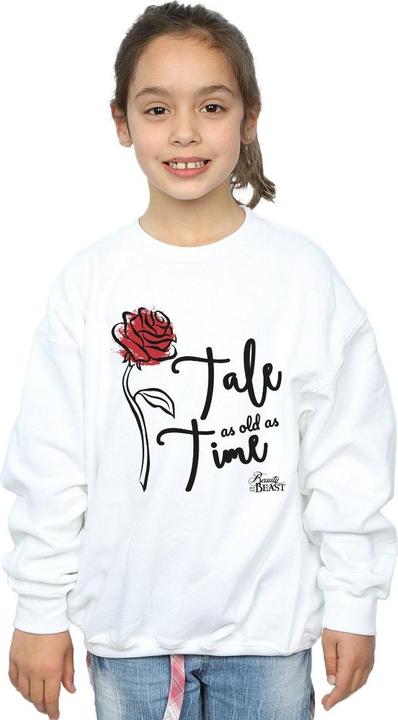 Produktbild Disney Tale As Old As Time Rose Sweatshirt Mädchen (140, 146)