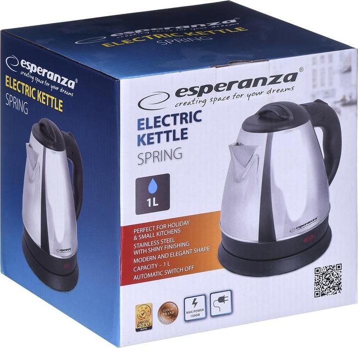 Actual product image Enrique Iglesias Esperanza EKK116S Kettle (1 l, EU plug)