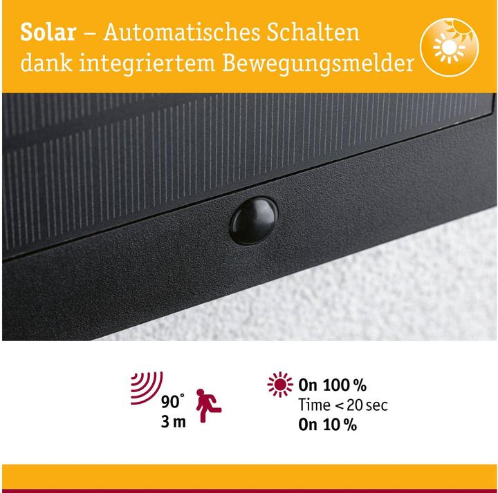 Actual product image Paulmann Solar house number light (18 lm, IP44)