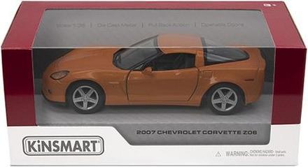 Kinsmart KINS Modèle moulé Chevrolet Corvette Z06 2007, 1:36, ast 4