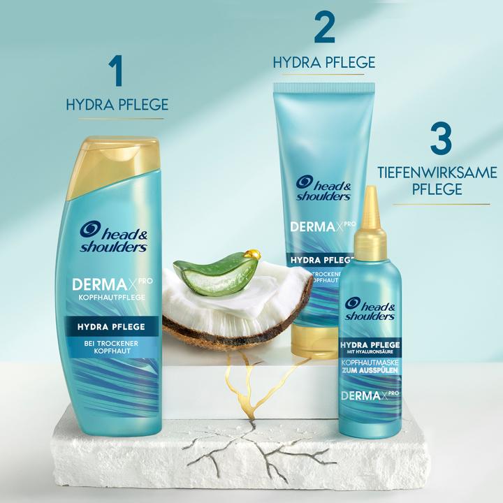 Immagine prodotto Head & Shoulders Derma X Pro shampooing deep moisture liq (225 ml, Shampoo liquido)