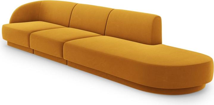 Image du produit Micadoni Canapé droit bouclé, "Miley", 4 Places, 323x90x70Fabriqué en Europe (2 places, 3 places, 4 places)