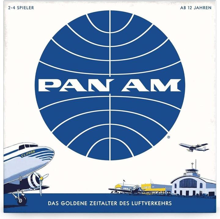 Produktbild 749008 - Pan Am von Funko, Brettspiel, für 2-4 Spieler, ab 12 Jahren (DE-Ausgabe) (Deutsch)