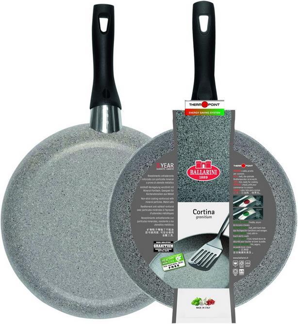 Immagine prodotto Ballarini Cortina Granitium (20 cm, Padella per friggere, Alluminio pressofuso)