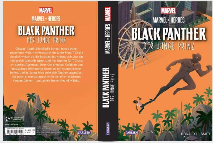 Produktbild Marvel Heroes 4: Marvel Heroes: Black Panther 1 - Der junge Prinz (Ronald L. Smith, Deutsch)