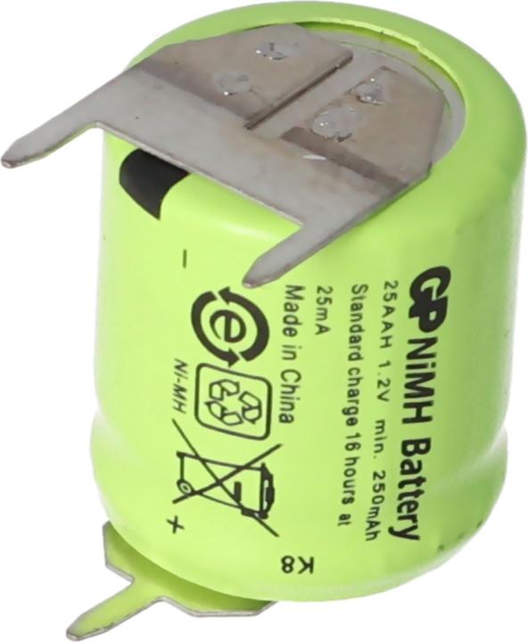 Produktbild AccuCell Akku für Sanyo N-110AA Akku NiMH 1/3 AA Mignon mit 3-er Print + / -- (1 Stk., Gerätespezifisch, 150 mAh, Akku)