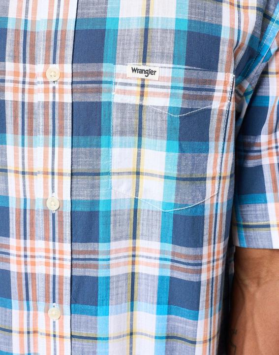 Immagine prodotto Wrangler Camicie Camicia a manica corta con un taschino (S)