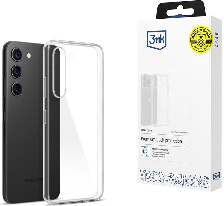 3MK Clear Case Handyhülle Series (Samsung Galaxy A23 5G)