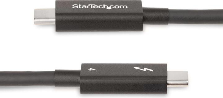 Immagine prodotto StarTech com A40G2MB-TB4-CABLE, Männlich, Männlich, 2 m, Schwarz, Nickel, 40 Gbit/s (2 m, USB 4.0, USB 3.2)