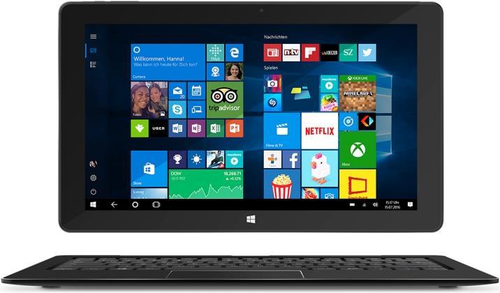 Produktbild Trekstor SurfTab duo W3 (11.60", 32 GB, Schwarz)