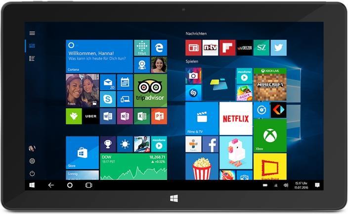 Produktbild Trekstor SurfTab duo W3 (11.60", 32 GB, Schwarz)