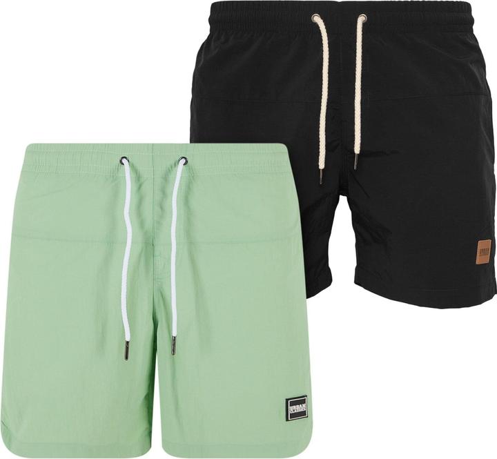 Immagine prodotto Urban Classics Pantaloncini da bagno Block 2-Pack - 127119 (3XL)