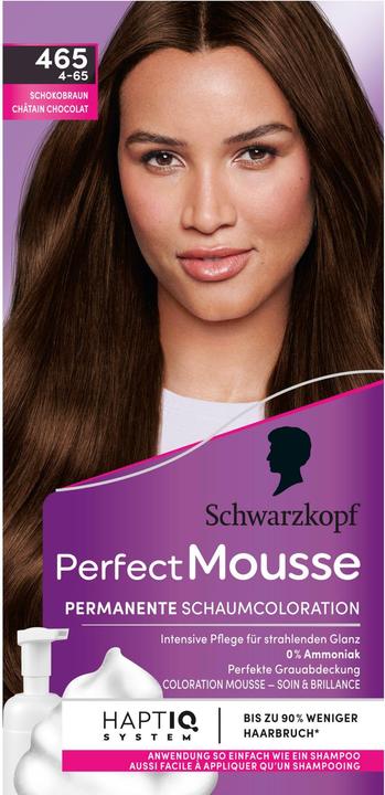 Immagine prodotto Schwarzkopf Perfect Mousse Mousse perfetta (465 Marrone cioccolato)