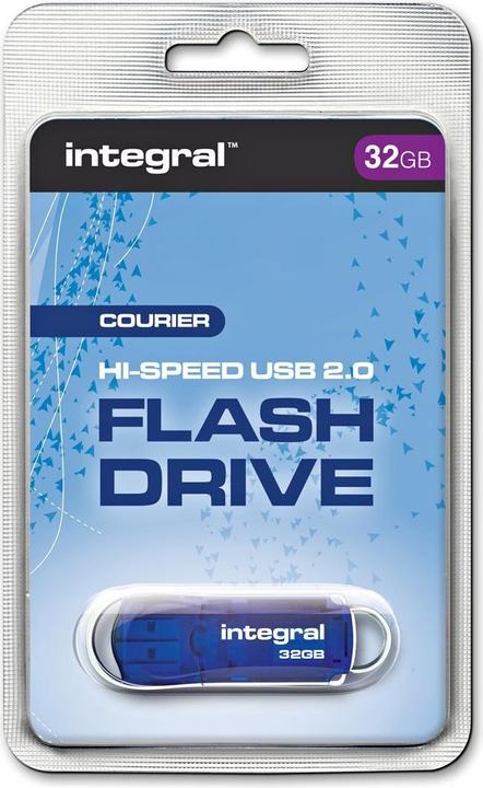 Actual product image Integral Memory Courier (32 GB, USB 2.0)