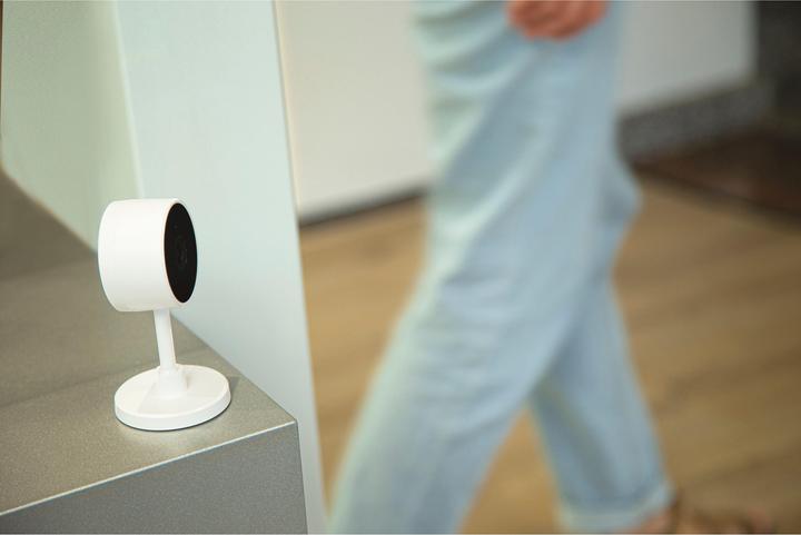 Actual product image Alecto SMART-CAM10 - Smart wifi camera, aan domotica koppelbare IP camera - Wit (1920 x 1080 Pixels)