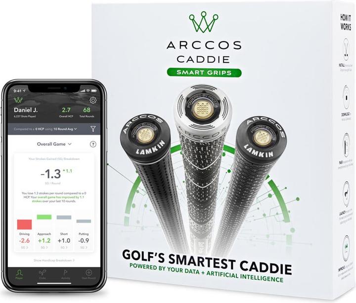 Actual product image Arccos Caddie Smart Grips MCC Plus4 std. set