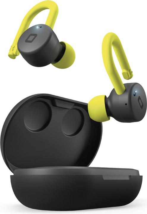 Actual product image SBS IPX5 sports TWS earphones with ear bands, touch controls and charging base (Wireless)