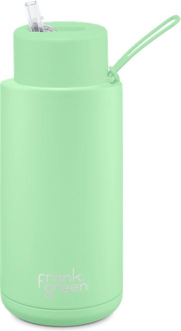 Frank Green Edelstahl Keramik Cup - Straw