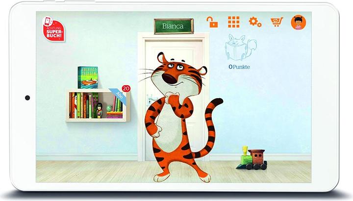 Produktbild Odys Tiger Tab 8 (8", 16 GB, Weiss)